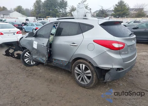 2015 Hyundai Tucson Limited из США, поврежденный, VIN KM8JUCAG7FU089617